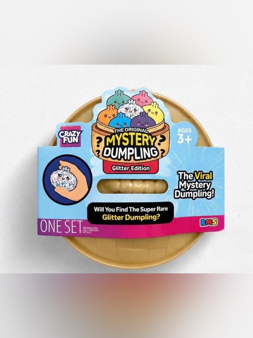 RMS Crazy Fun The Original Mystery Dumpling Glitter Edition Toy